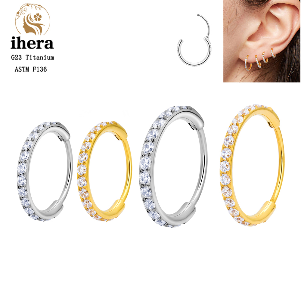Body Jewelry Septum - 1/10PCS G23 Titanium Piercing Nose Ring