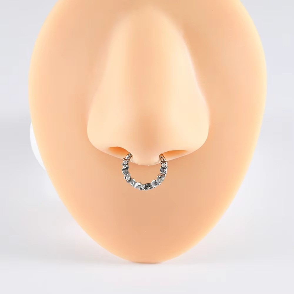 Body Jewelry Septum - 1PC Stainless Steel Septum Clicker Ring