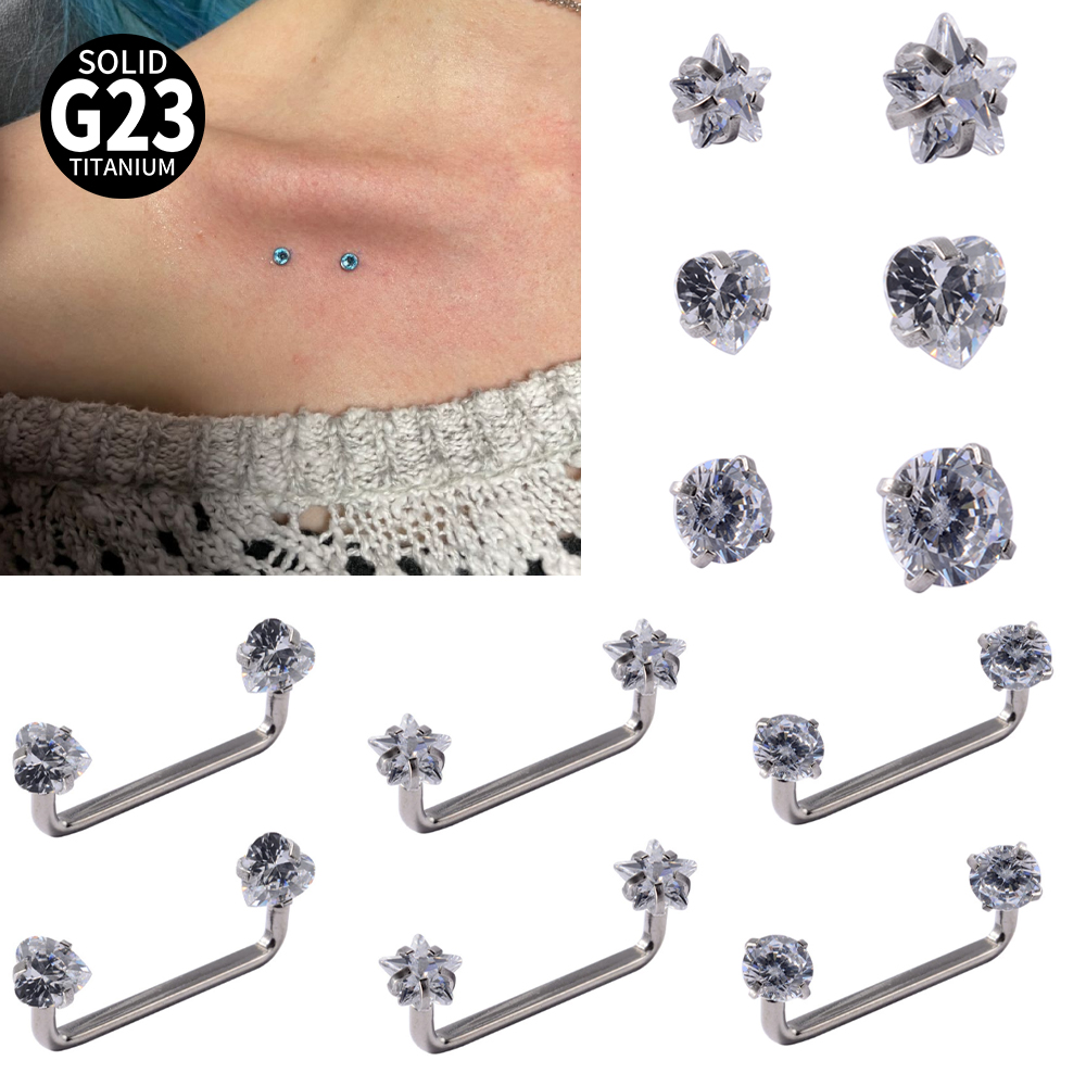 3-1PCS Implant Grade Titanium  - Body Jewelry Implant Grade 评论和价格