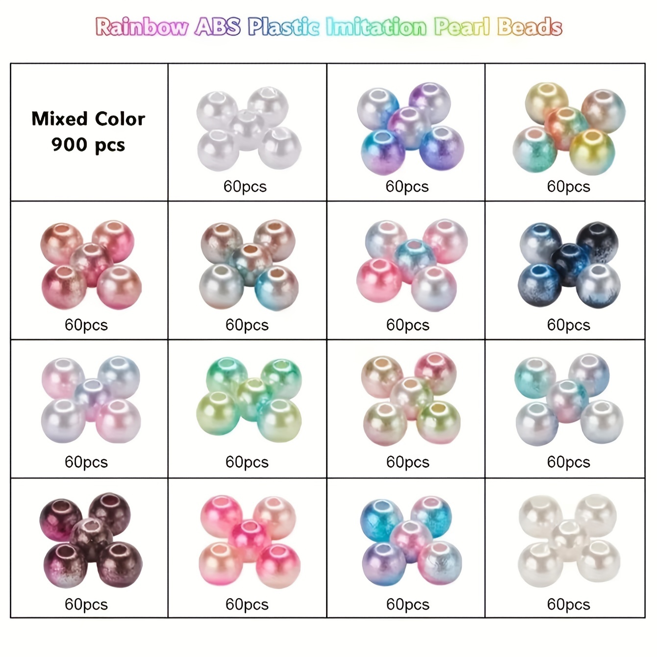 6mm Dual Color Spray Painted A - Body Jewelry Organizer 评论和价格