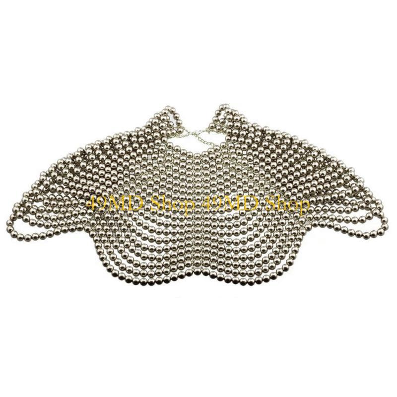 49MD Elegant Women Shawl Multi - Body Jewelry Necklace 评论和价格