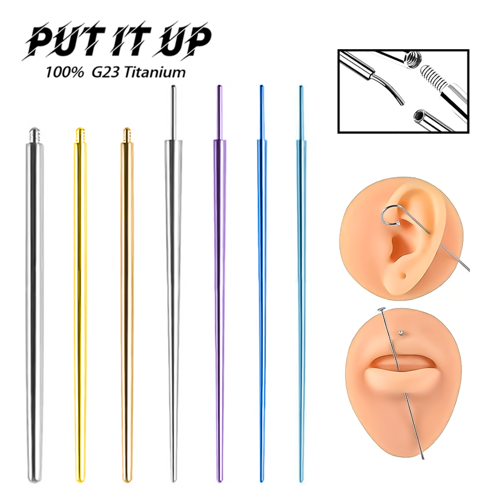 PUTITUP 10-Piece Set Of F136 T - Body Jewelry Implant Grade 评论和价格