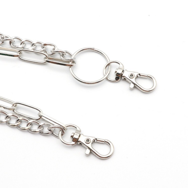 Double Chain Metal Circle Pant - Body Jewelry High Quality 评论和价格