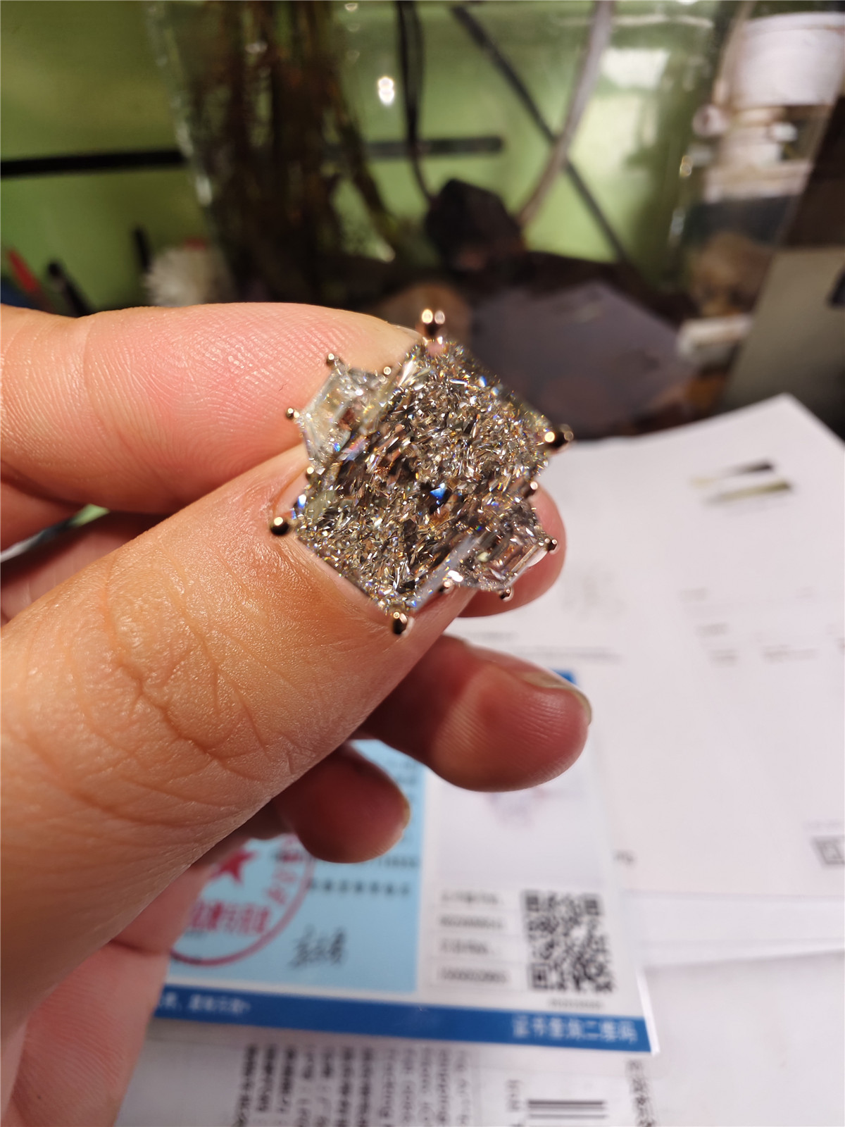 14K Gold Lab-Grown Diamond CVD - Body Jewelry Vch 评论和价格