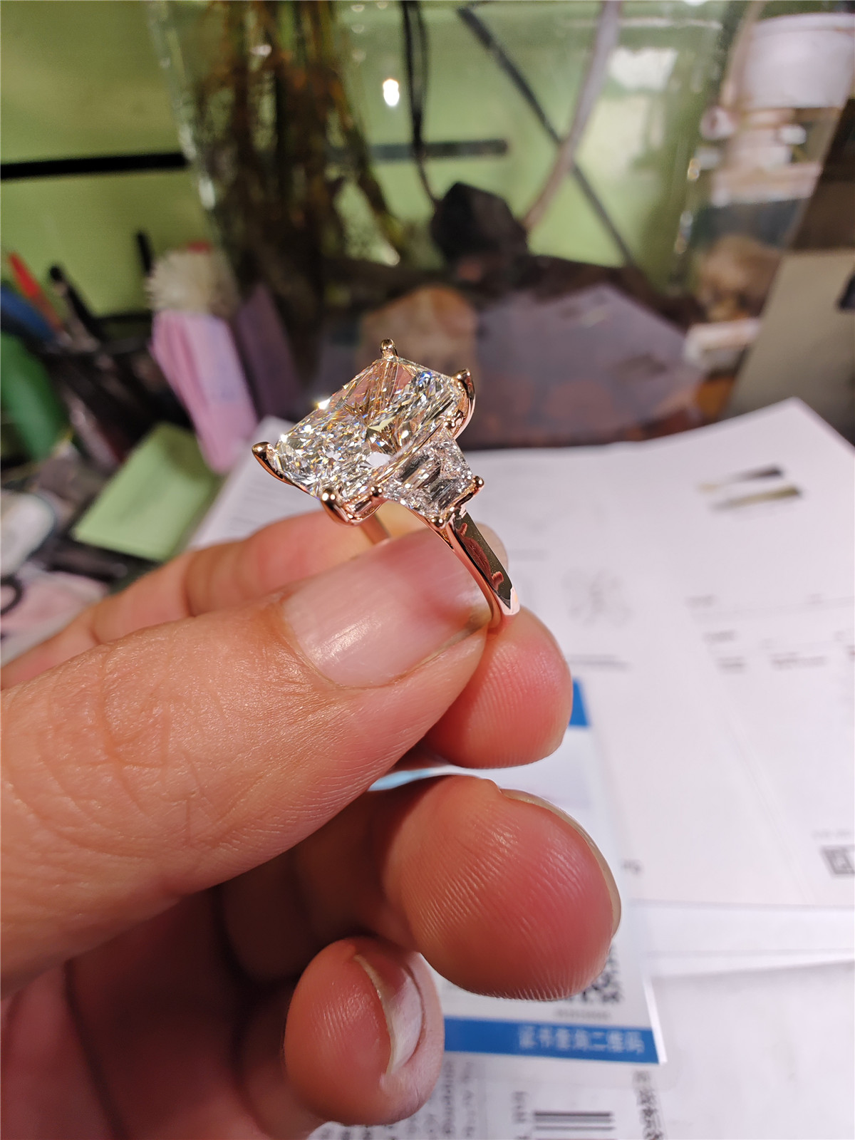 14K Gold Lab-Grown Diamond CVD - Body Jewelry Vch 评论和价格