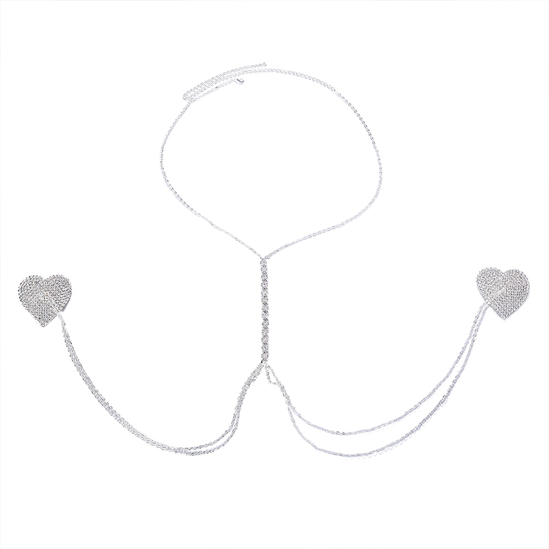 Stonefans Sexy Bikini Cross Rh - Body Jewelry Necklace 评论和价格