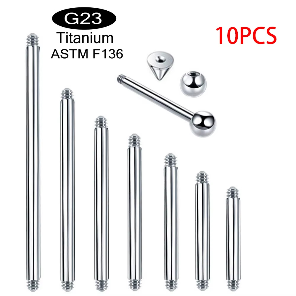 10pcs/lot ASTM F136 Implantabl - Body Jewelry Implant Grade 评论和价格