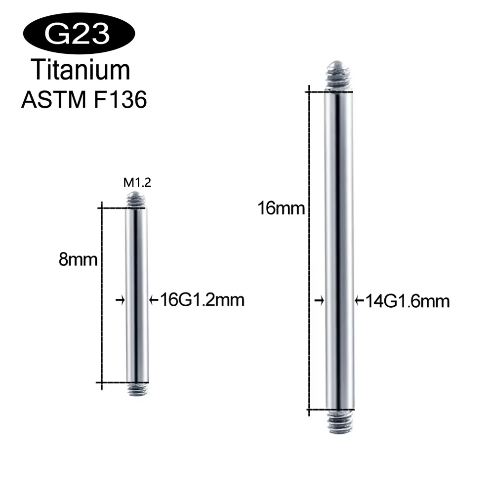 10pcs/lot ASTM F136 Implantabl - Body Jewelry Implant Grade 评论和价格