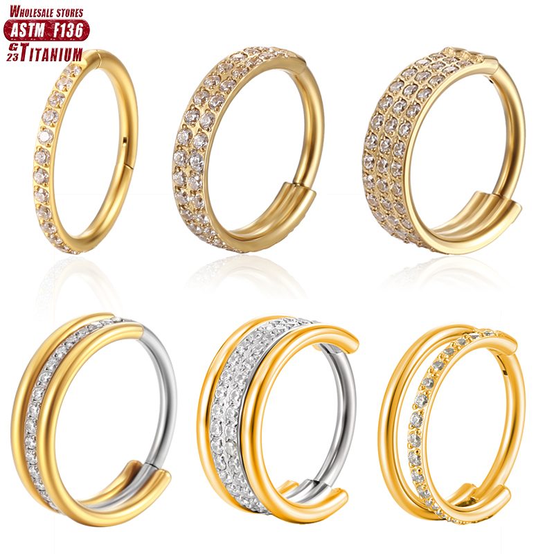F136 Titanium Nose Ring Implan - Body Jewelry Implant Grade 评论和价格