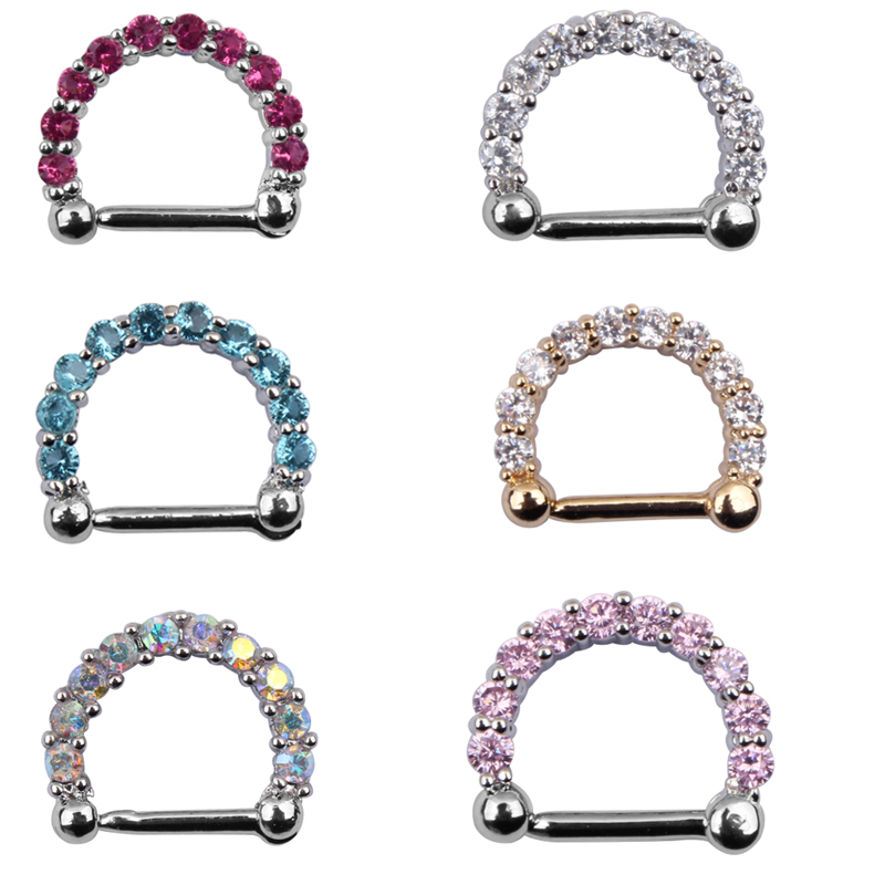 1pcs Hoop Clip On Nose Septum  - Body Jewelry Septum 评论和价格