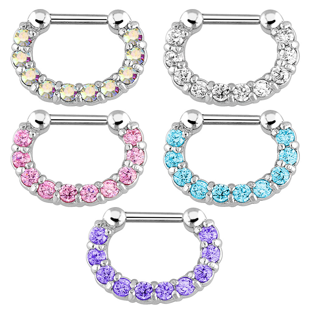1pcs Hoop Clip On Nose Septum  - Body Jewelry Septum 评论和价格