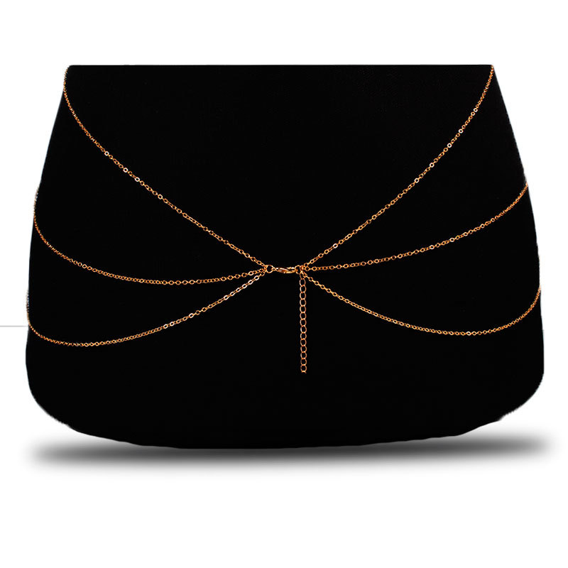 New Simple Style Chain Necklac - Body Jewelry Necklace 评论和价格