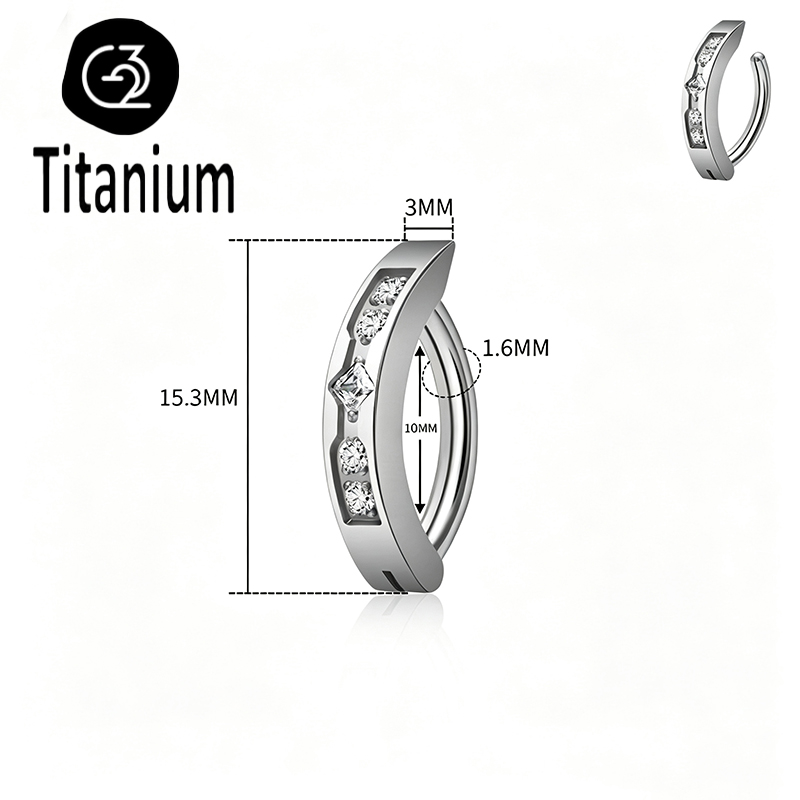 Implant Grade ASTM F136 Titani - Body Jewelry Implant Grade 评论和价格
