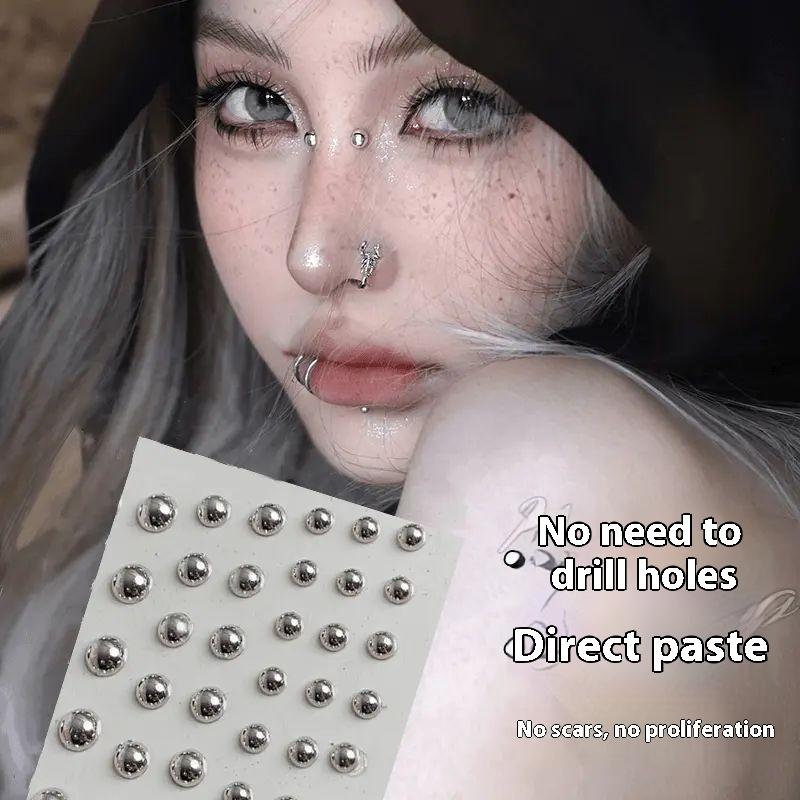321pcs Non Piercing Lip Studs  - Body Jewelry Belly Button Rings 评论和价格