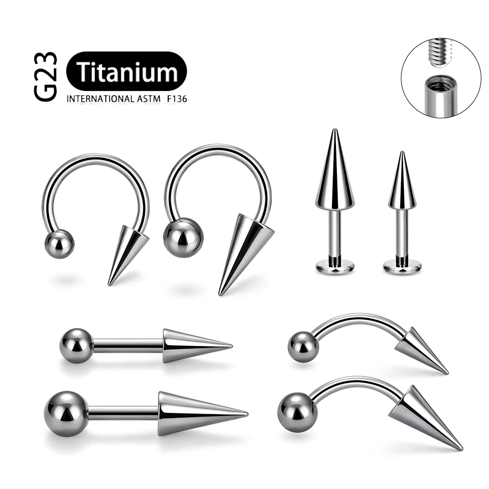 1Pcs Implant Grade F136 Titani - Body Jewelry Implant Grade 评论和价格