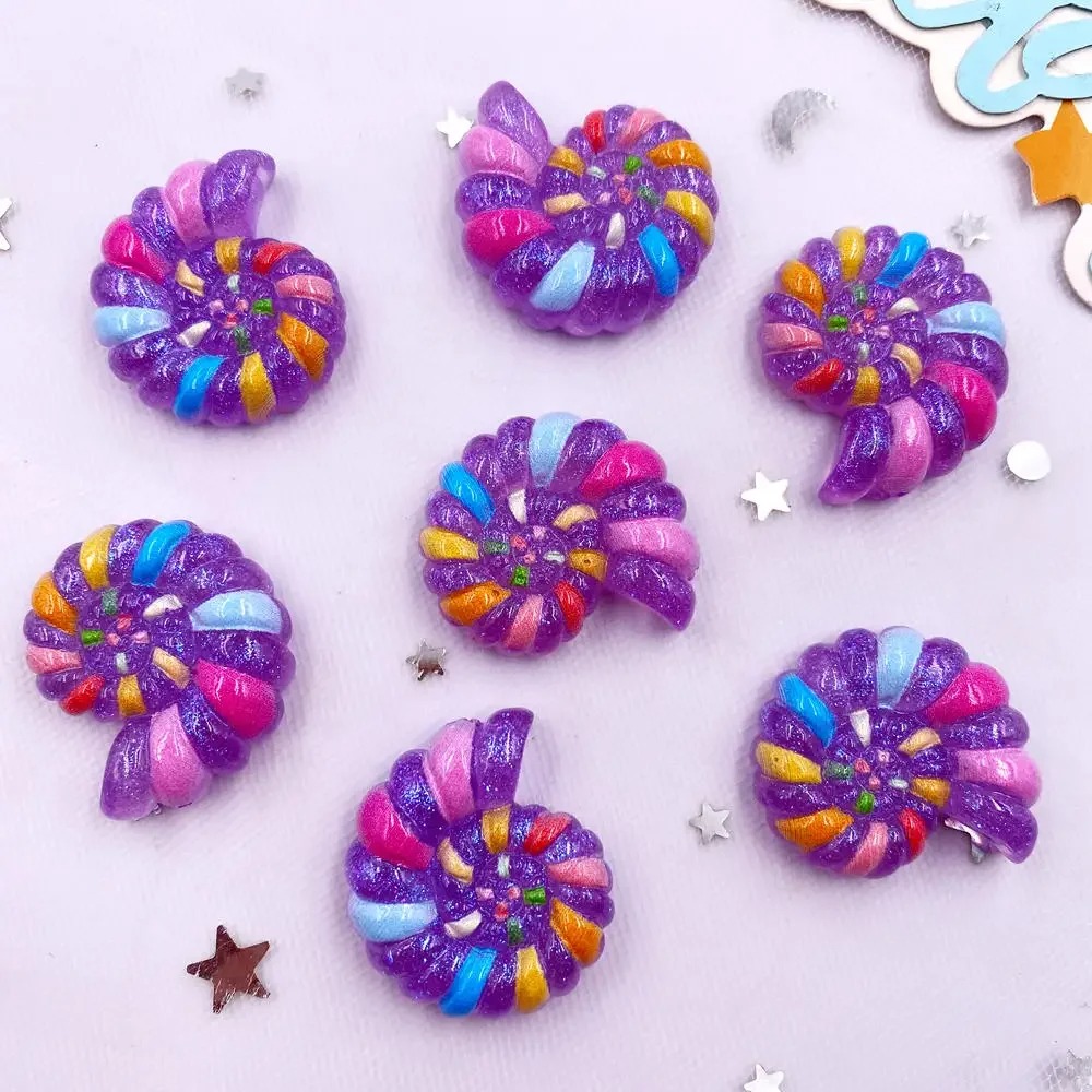 6Pcs Kawaii Cartoon Sea Star & - Star Flat Back 评论和价格