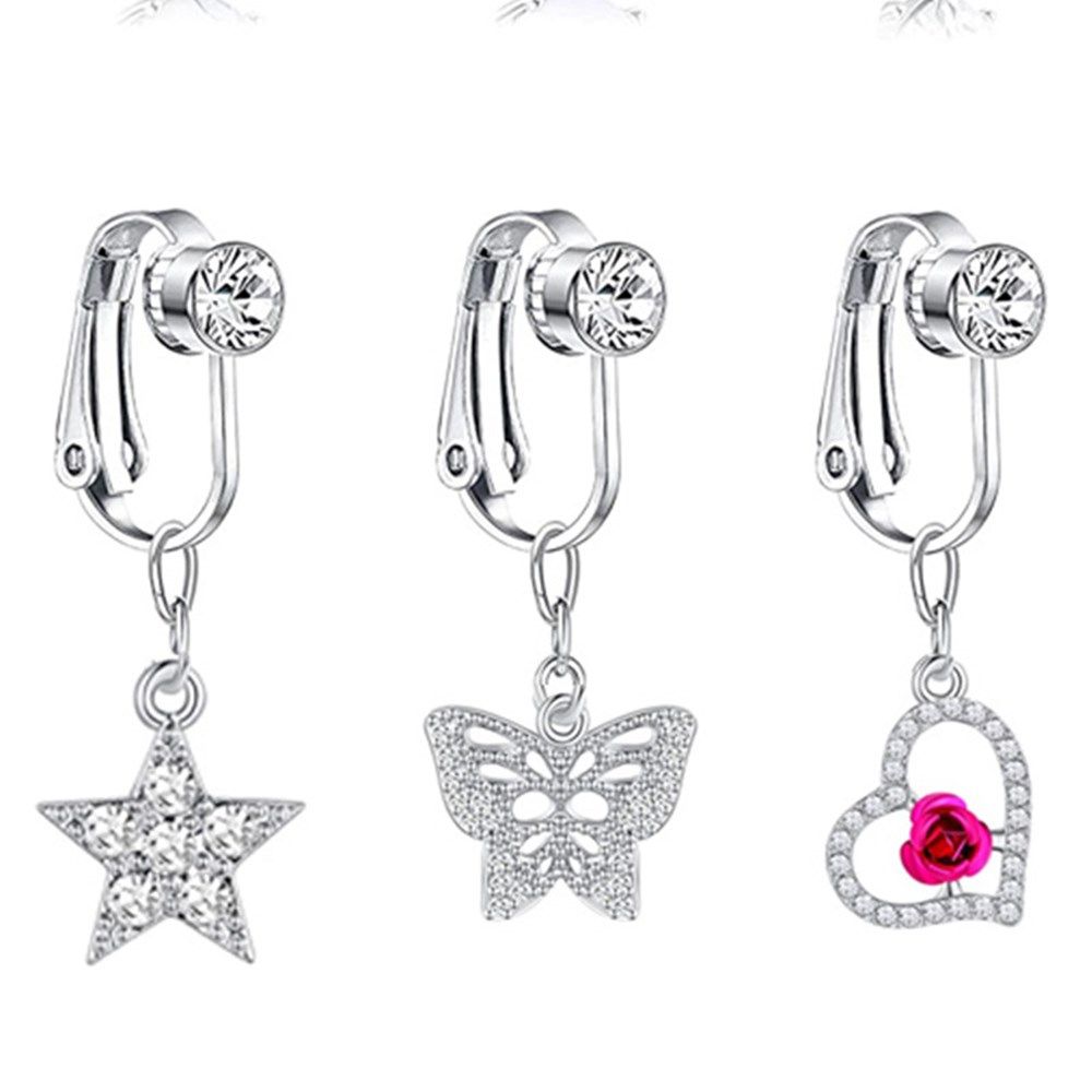 Fashion Women Belly Button Rin - Body Jewelry Belly Button Rings 评论和价格