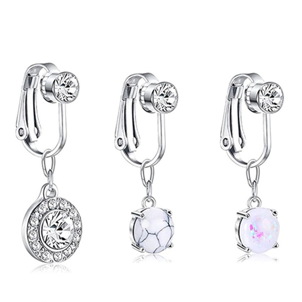 Fashion Women Belly Button Rin - Body Jewelry Belly Button Rings 评论和价格