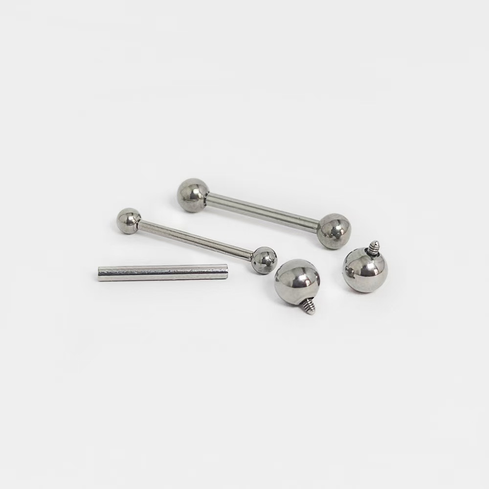 2pcs/lot ASTM F136 Titanium Im - Body Jewelry Implant Grade 评论和价格