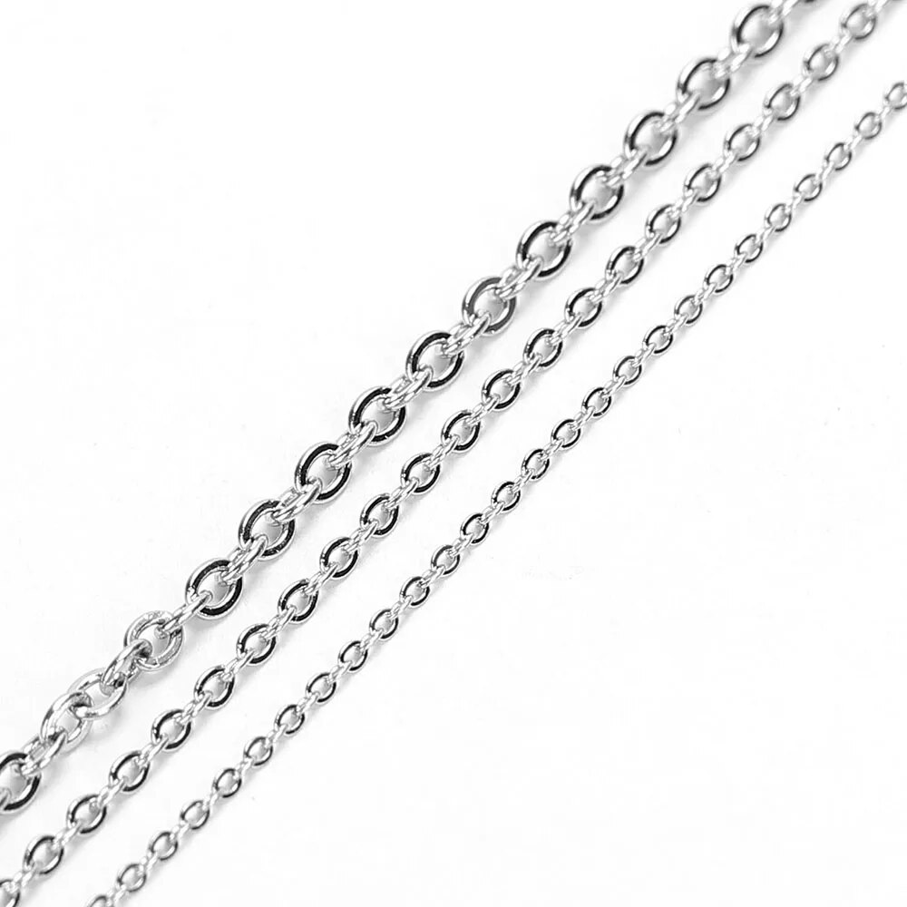 10Meters Stainless Steel O Sha - Body Jewelry Necklace 评论和价格
