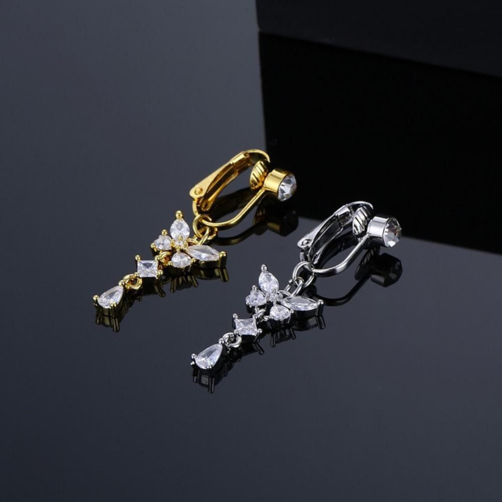 Butterfly Design Clip On Belly - Body Jewelry Belly Button Rings 评论和价格