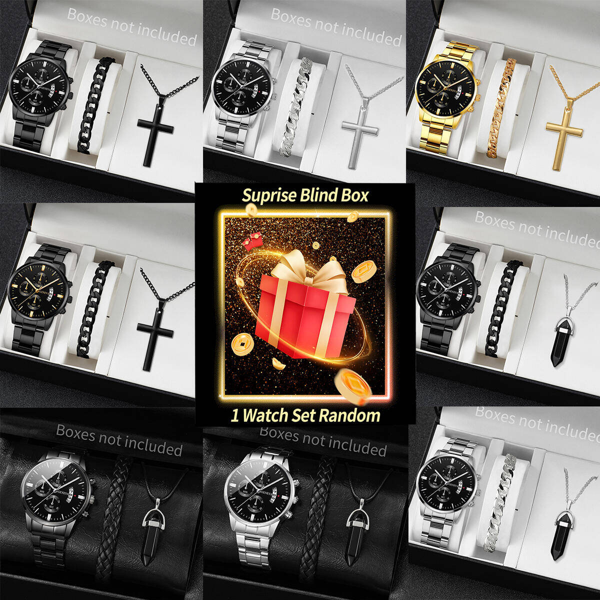Surprise Mystery Watch Blind B - Body Jewelry Organizer 评论和价格