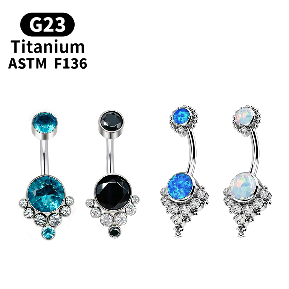 G23 Titanium Piercing Titanium - Body Jewelry Implant Grade 评论和价格