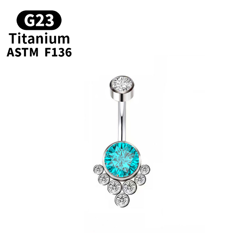 G23 Titanium Piercing Titanium - Body Jewelry Implant Grade 评论和价格