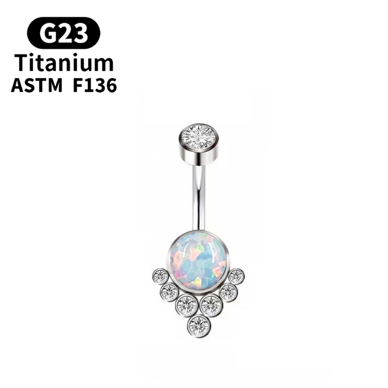 G23 Titanium Piercing Titanium - Body Jewelry Implant Grade 评论和价格