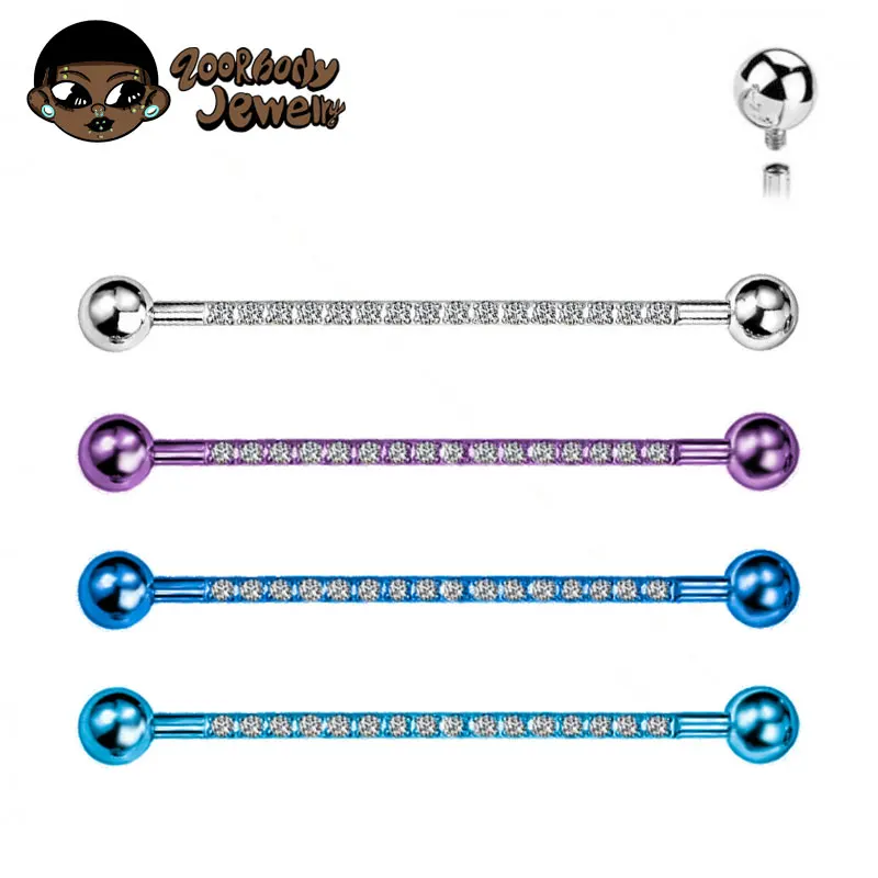 F136 Implant Grade Titanium 14 - Body Jewelry Implant Grade 评论和价格