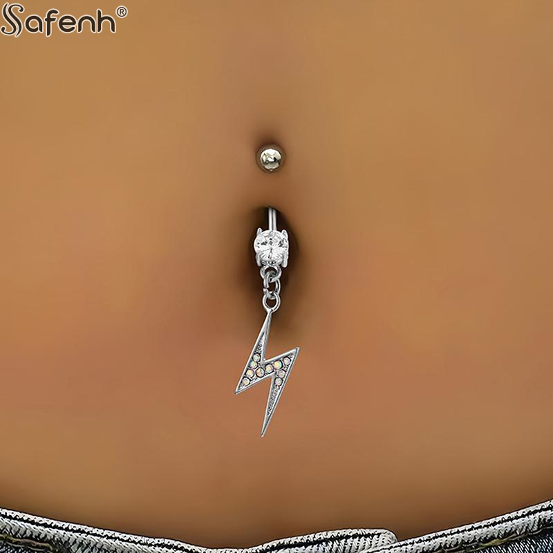 1pc High Quality Copper New Na - Body Jewelry Belly Button Rings 评论和价格