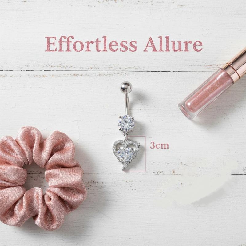 1Pcs Exquisite Dangle Belly Bu - Body Jewelry Belly Button Rings 评论和价格