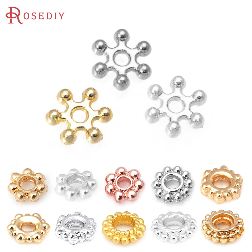 18K Gold Color Brass Flower Sp - Body Jewelry High Quality 评论和价格
